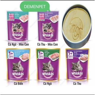 Pate mèo whiskas 80g
