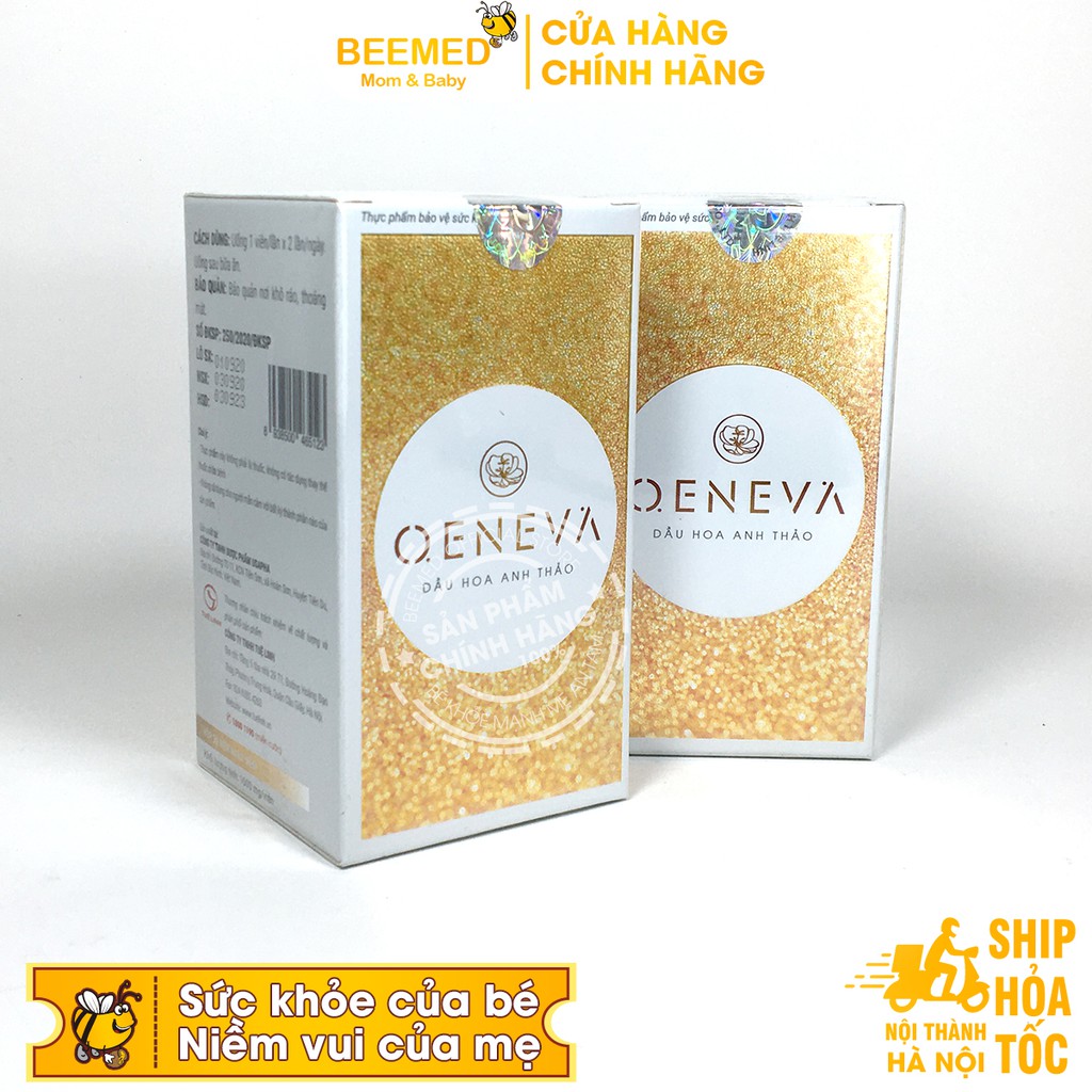 OenEva - Cân bằng nội tiết, giảm lão hóa từ Dầu hoa anh thảo Oeneva của Dược Tuệ Linh - đẹp da Oen Eva hộp 30 viên | BigBuy360 - bigbuy360.vn