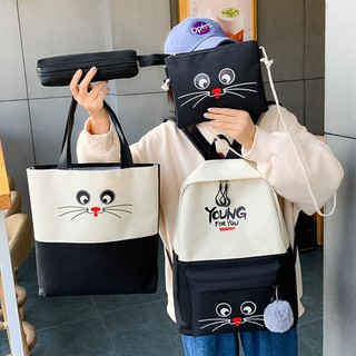 Set balo 4 món thời trang - YOUNG 5 màu