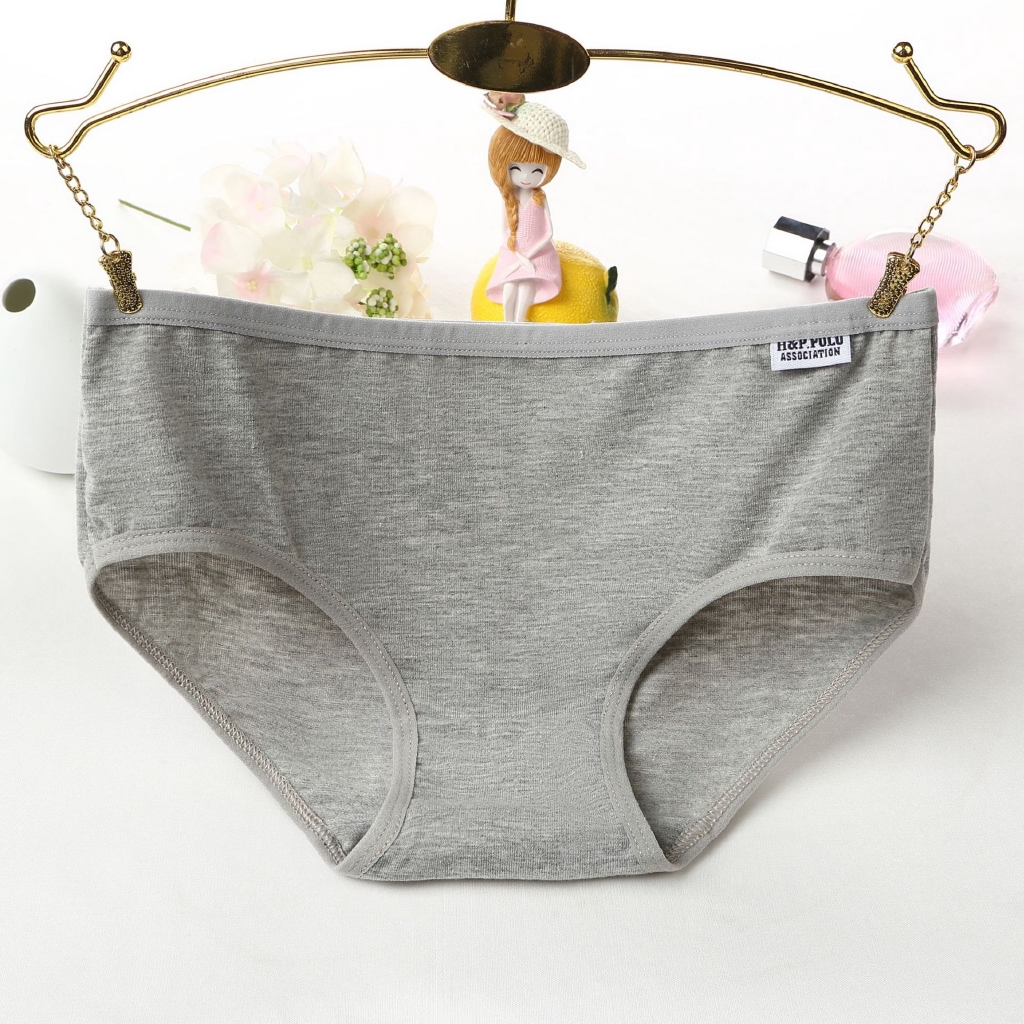 Quần lót cotton màu trơn đơn giản | BigBuy360 - bigbuy360.vn
