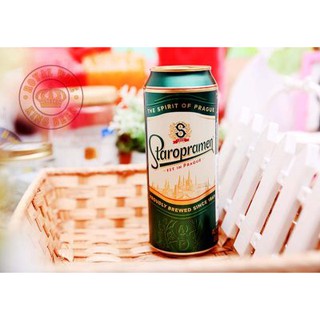 Bia staropramen 5% – lon 500ml thùng 24 lon