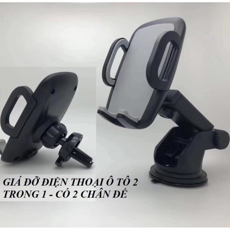 Giá đỡ điện thoại dán taplo ô tô 2 trong 1 | BigBuy360 - bigbuy360.vn