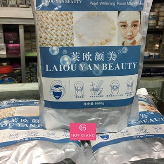 Bột đắp mặt ngọc trai Laiou