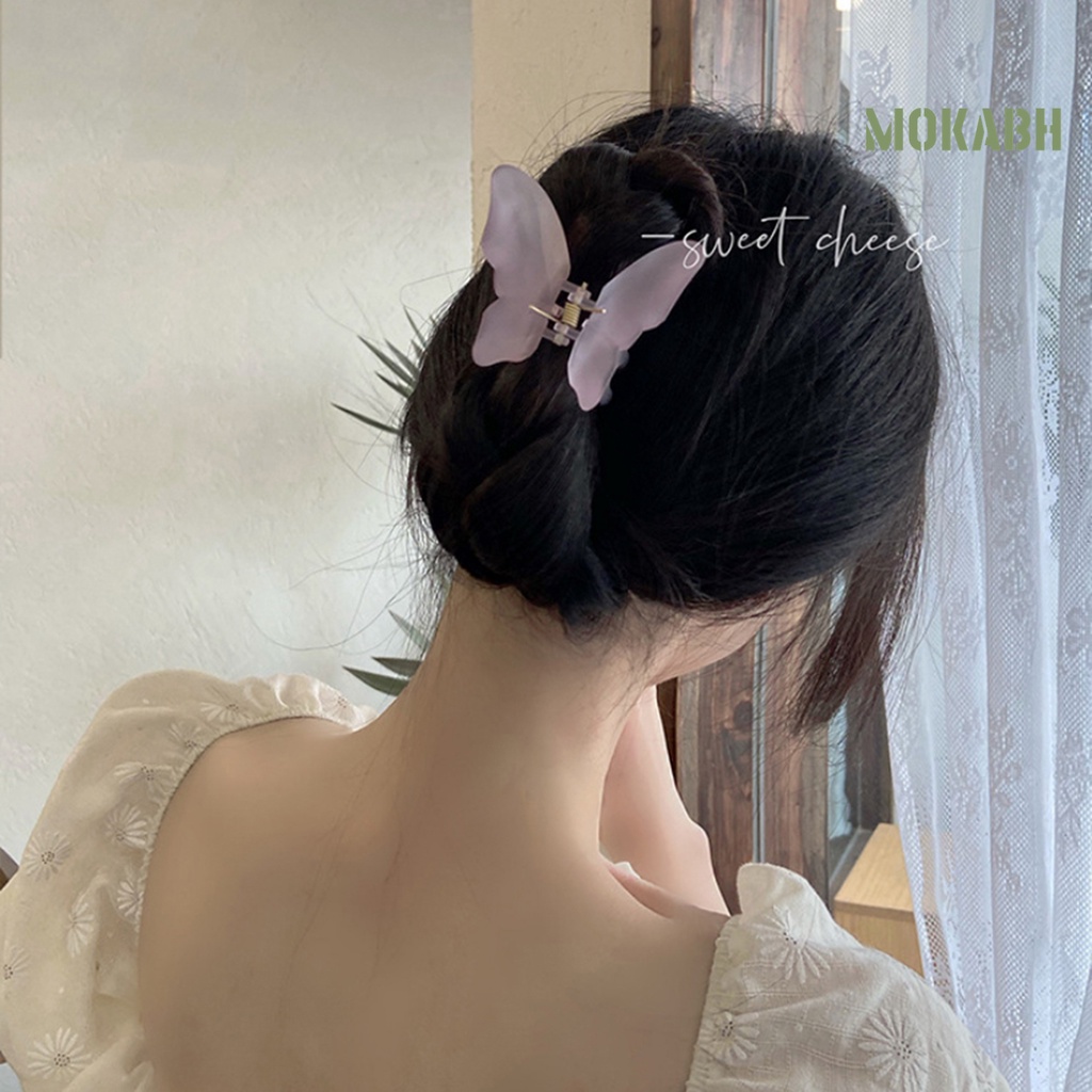 Kẹp Tóc Hình Răng Bướm Chéo Thanh Lịch Thời Trang