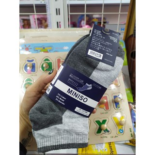 [Hàng đẹp] Tất MINISO hàng xuất Nhật Khử Mùi - Chống Hôi Chân