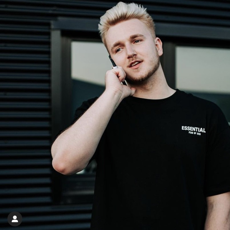 FOG FEAR OF GOD ESSENTIALS Double-line basic letter printing loose couple casual short-sleeved T-shirt