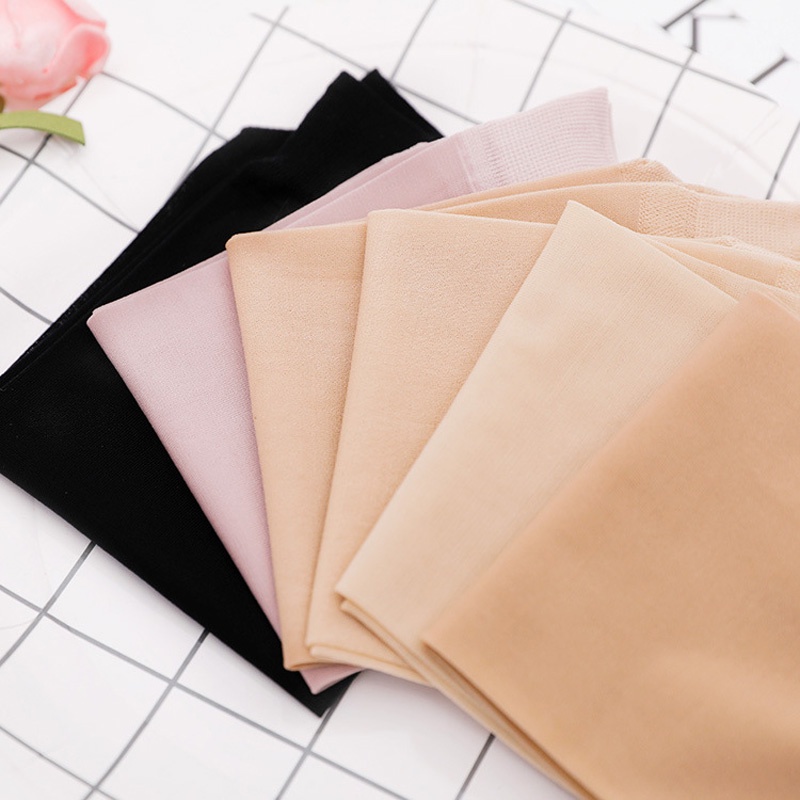 1 Đôi Vớ Lụa Lạnh Ngắn Đến Mắt Cá Chân Thời Trang Mùa Hè Cho Nữ