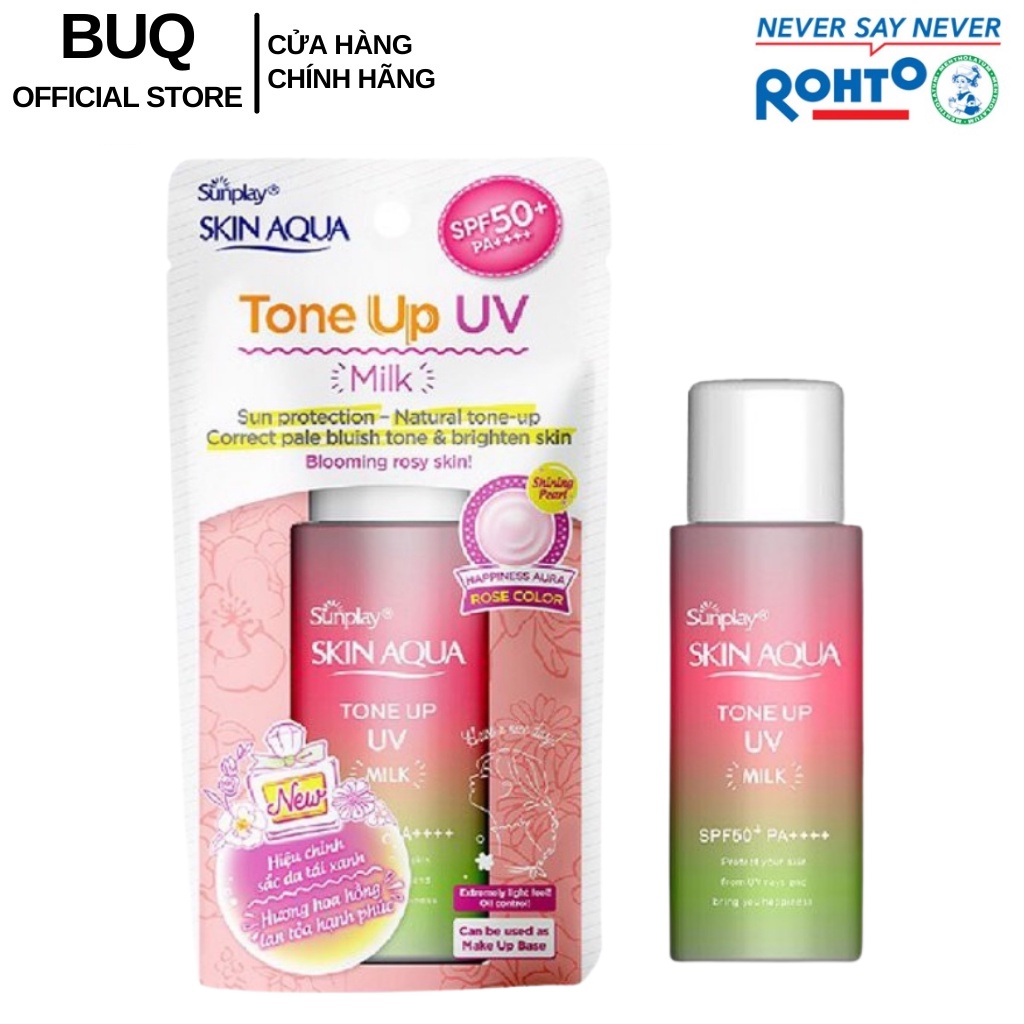 Sữa Chống Nắng Nâng Tông Dành Cho Da Dầu SUNPLAY Skin Aqua Tone Up Uv Happiness Aura50g