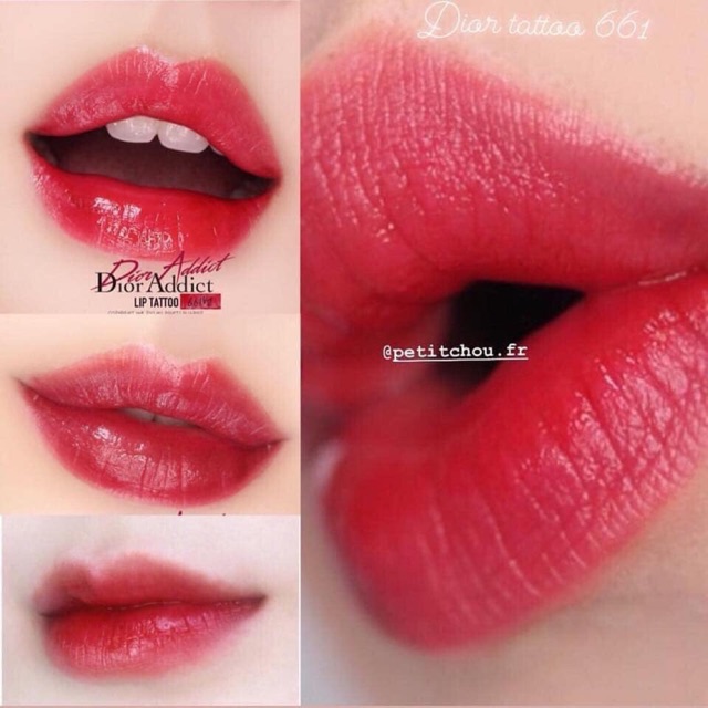 dior lip tattoo 661 swatch