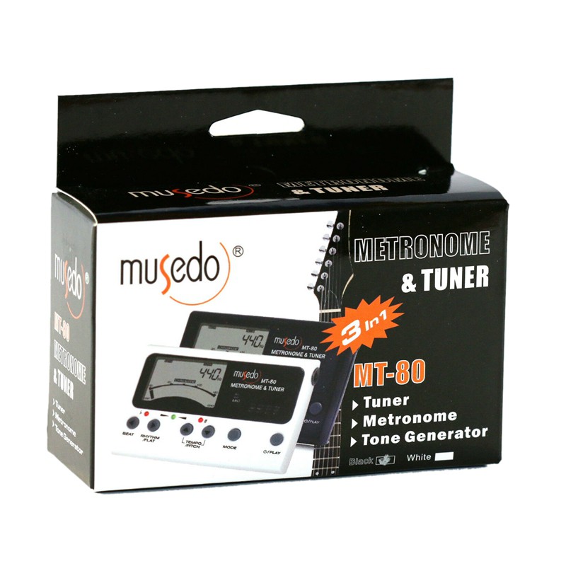 Musedo Mt 80 Violin Chromatic Tuner Generator Batteries Pickup