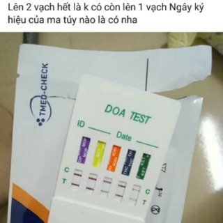 Que test ma túy tổng hợp 4 chân