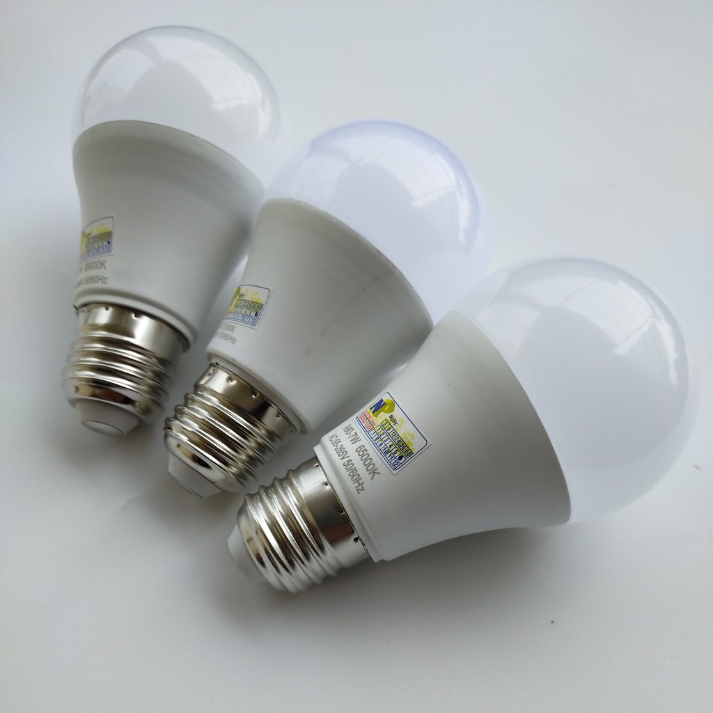 Bóng Đèn Led Bulb Kín Nước 7w Ánh Sáng Trắng/Vàng