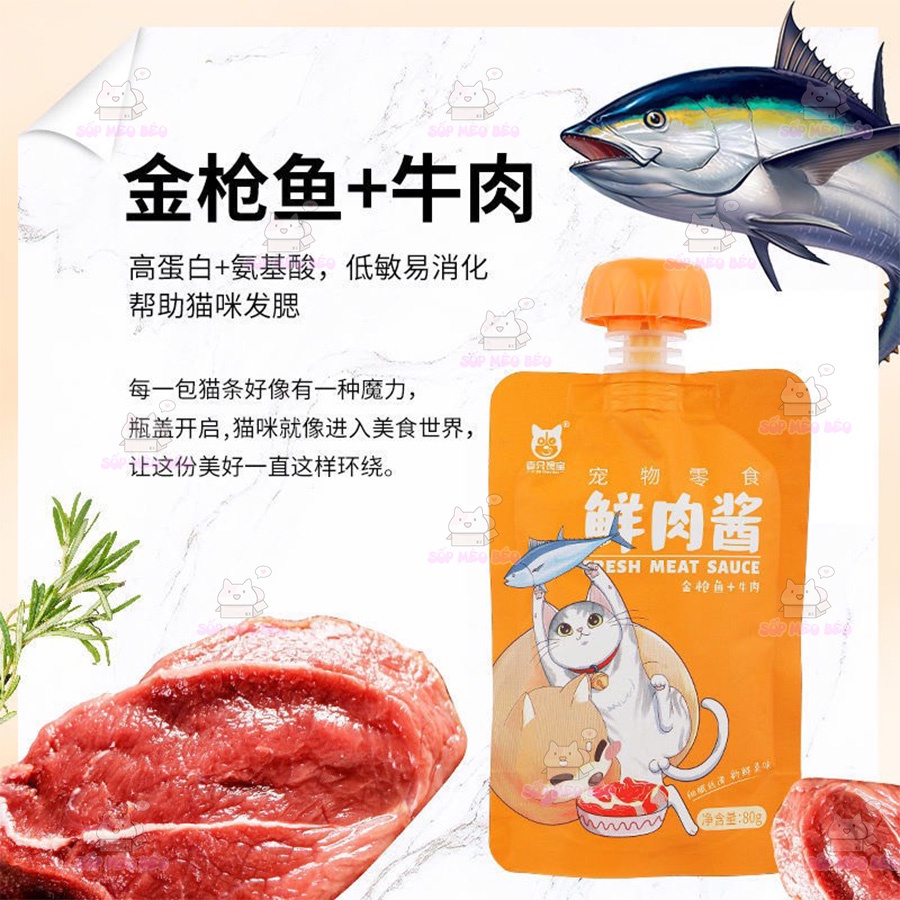 Súp Nắp Vặn LinYi 80gr dạng sệt giàu chất xơ ổn định tiêu hóa