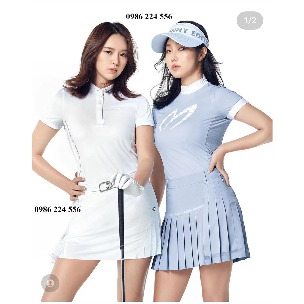 Mũ đánh golf nữ nửa đầu MBE hàng cao cấp chống nắng thời trang thể thao