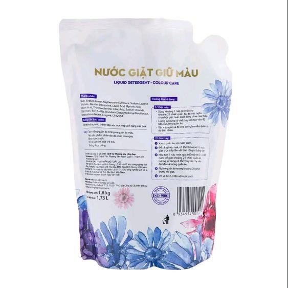 Nước giặt VinMart Home Túi 1.8kg