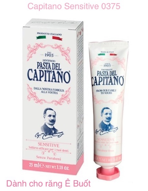 Kem đánh răng CAPITANO 1905 ITALY 75ml