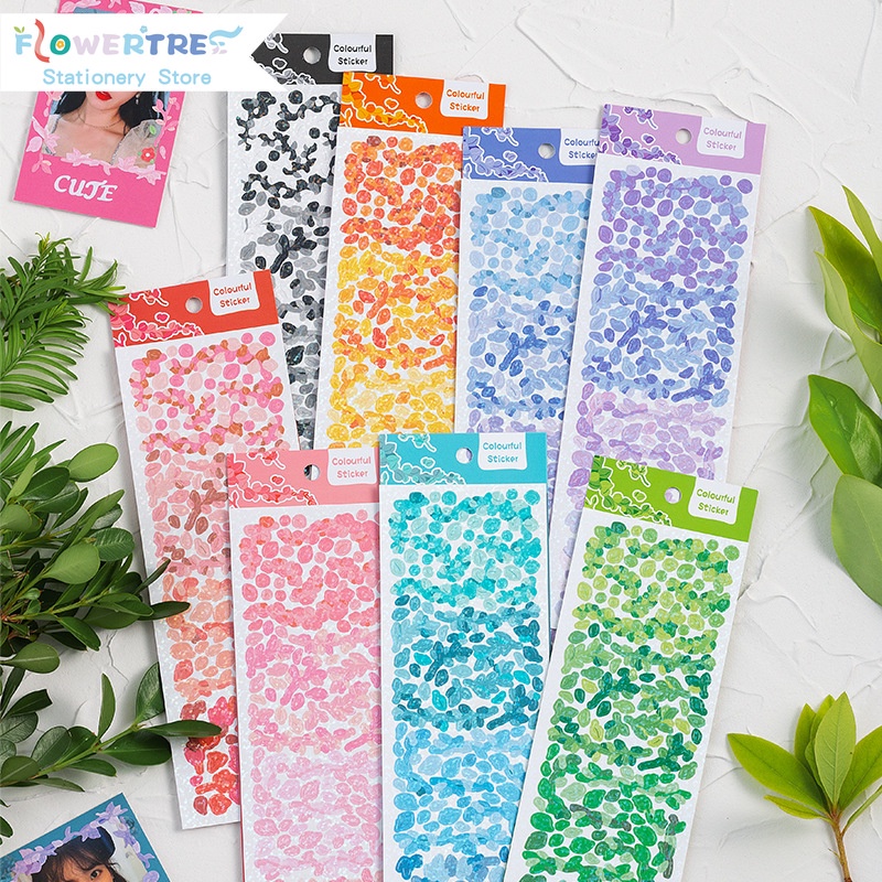 Flowertree 1 Miếng Dán Hình Lá Cây Trang Trí Sổ Tay