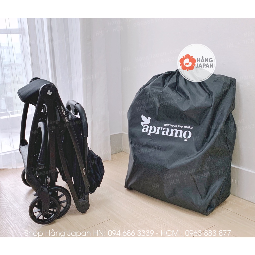 Xe đẩy trợ lực gấp gọn APRAMO EXXPLORE cho bé từ ss tới 36 tháng hàng chính hãng