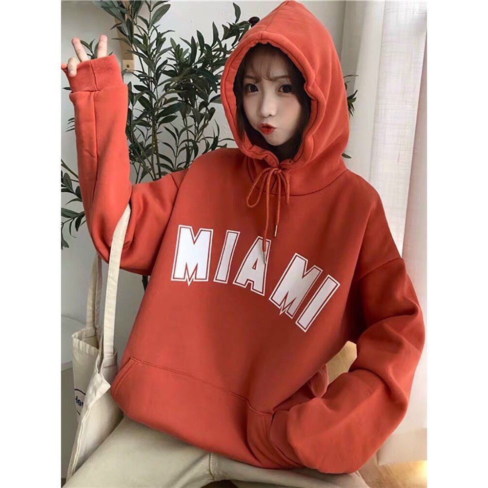 Áo Hoodie NỈ LOANG MÀU Nữ , Mẫu hot 2022