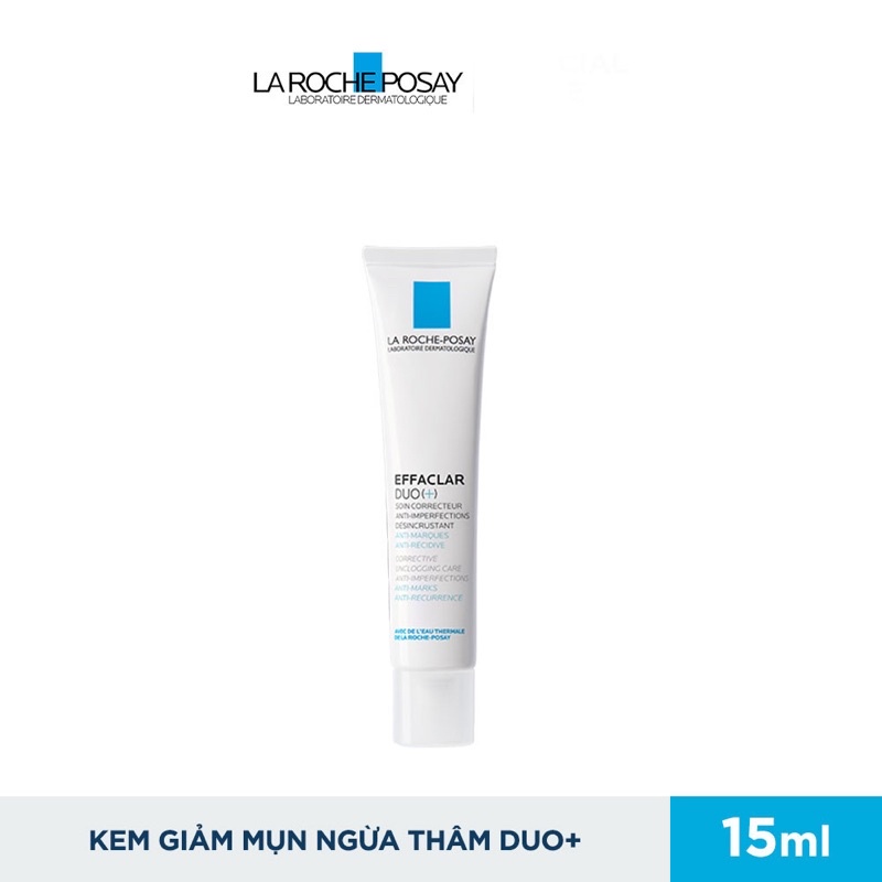 Minisize Kem Dưỡng Giảm Mụn, Ngăn Ngừa Vết Thâm Và Ngăn Mụn Tái Phát La Roche Posay Effacler Dou+