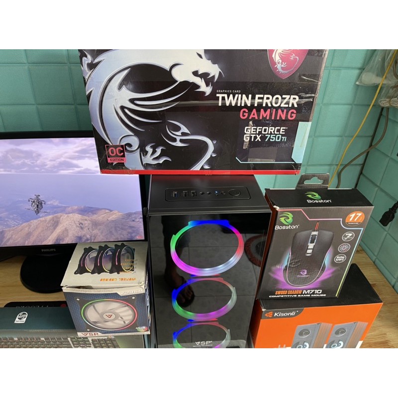 thùng game/i5 3470-gam 8g-vga gtx750ti 2g-hdd 250g | BigBuy360 - bigbuy360.vn