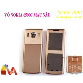 Vỏ nokia 6500c màu nâu