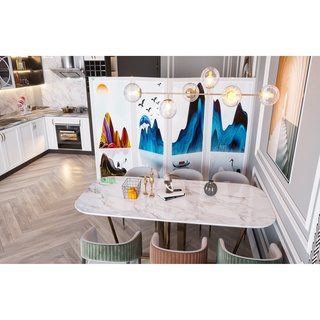 Bình Phong IN 3D, Bình Phong Vách Ngăn Phong Thủy Hạc Tứ Qúy Mang Tài Vận Cho Gia Chủ - BP.IN (GIÁ CHO 4 TẤM)