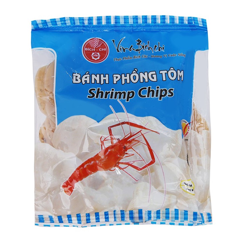 Bánh phồng đặc sản tôm, cua, mực, gạo lứt Bích Chi 100g/gói