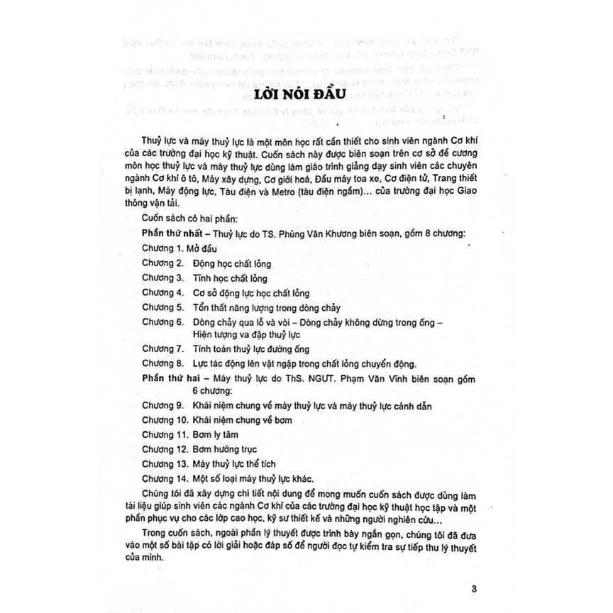 Sách - Thủy Lực Và Máy Thủy Lực