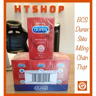 Bao Cao Su Durex Ultra Thin Feel Fetherlite (Hộp 30 chiếc) - Úc