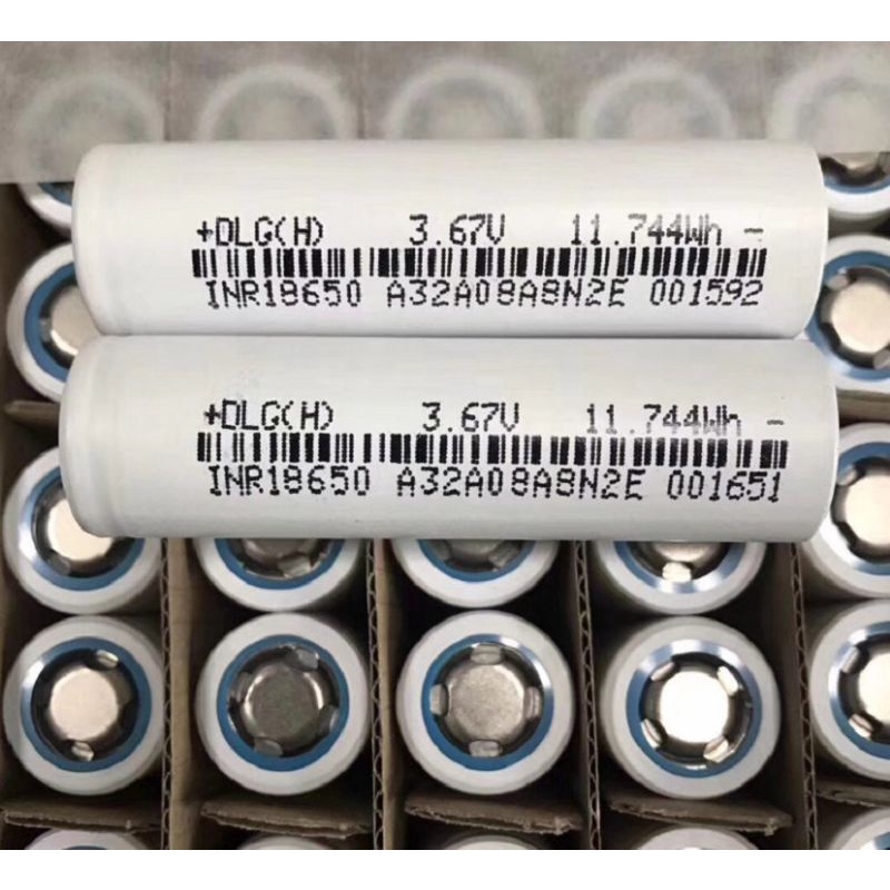 SURI1618 - PIN SẠC LITHIUM DLG INR18650 - 3200mAh - 3.7V XẢ 3C DÙNG CHO SẠC DỰ PHÒNG