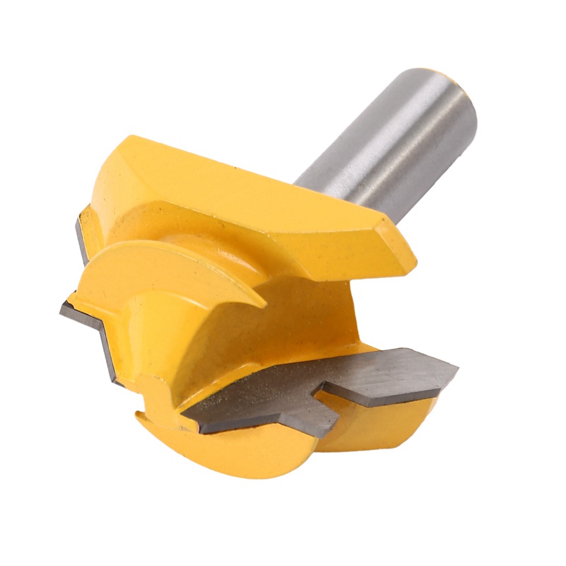 Bộ 3 Mũi Phay Router 3 Răng Chữ T 45 Độ Chuyên Dụng Chế Biến Gỗ