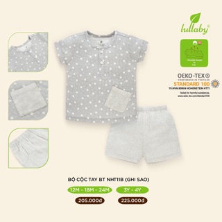 Bộ vải xô 2 lớp nhật bản Lullaby