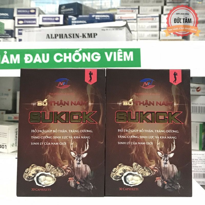 Bổ Thận Nam SUKICK - Bổ Thận Tráng Dương, Tăng Cường Sinh Lực