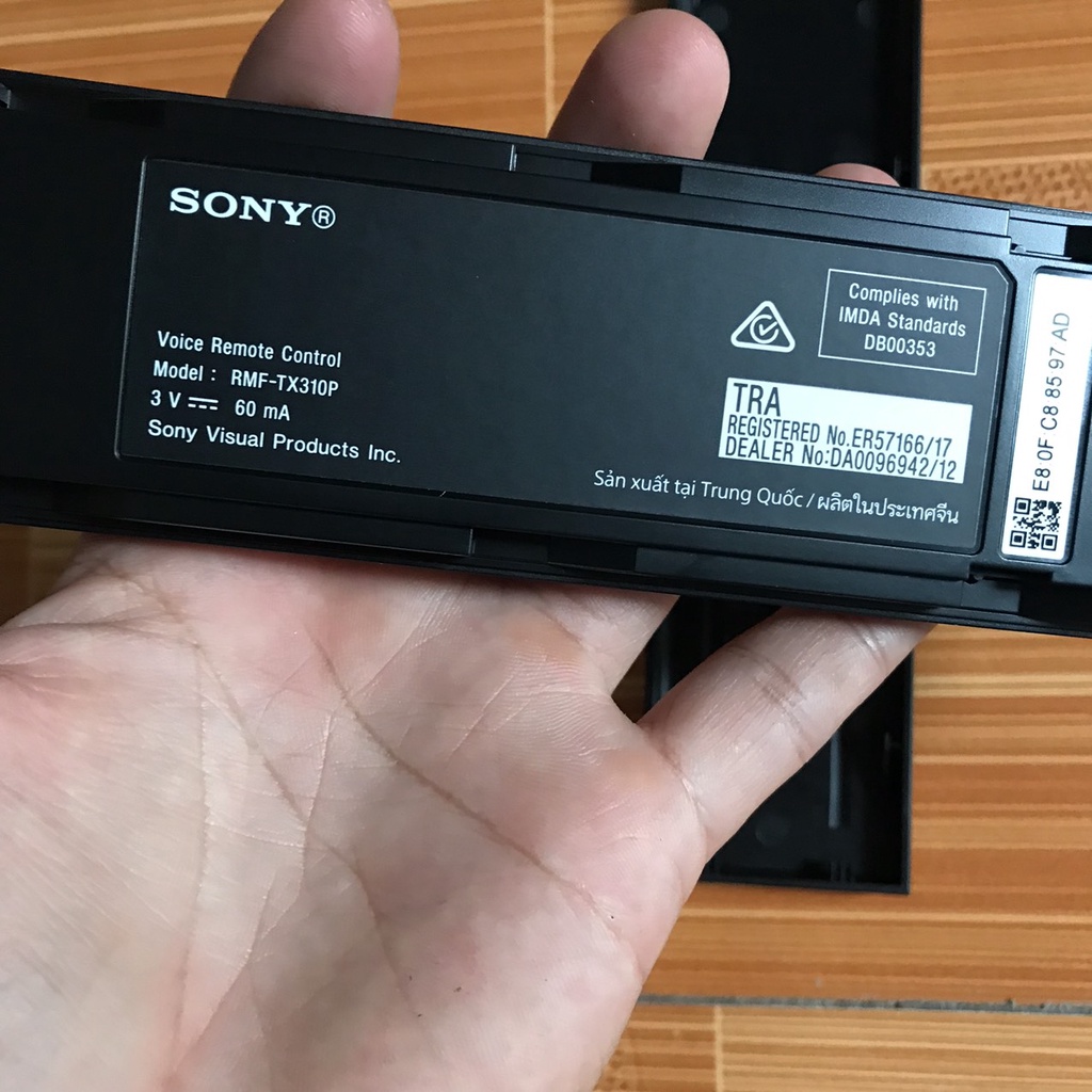 remote Điều khiển tivi sony giọng nói RM-TX310P hàng zin theo máy