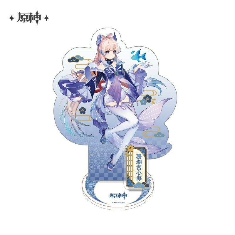 [có sẵn] mô hình nhân vật standee acrylic Genshin Impact inazuma chính hãng từ official shop