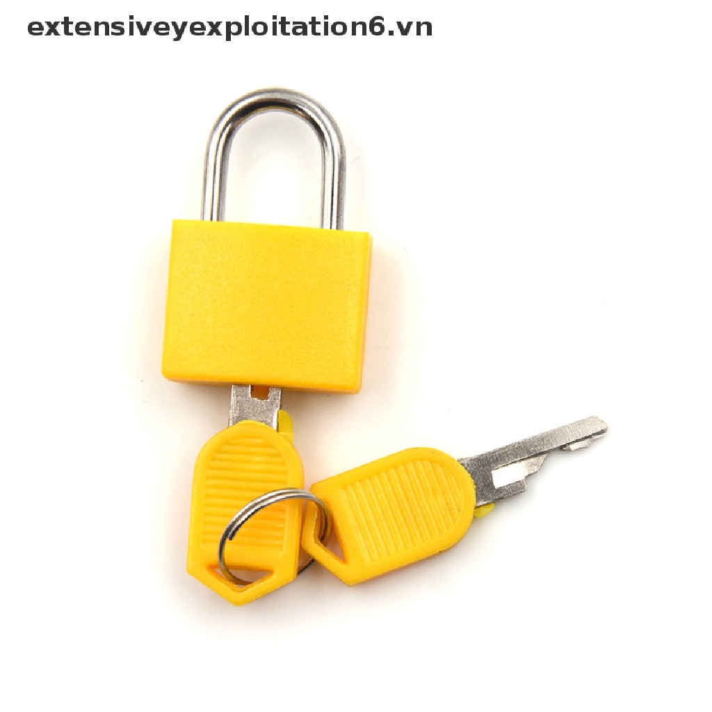 Ổ Khóa Vali Du Lịch Mini Bằng Thép E6VN / 2 Chìa Khóa