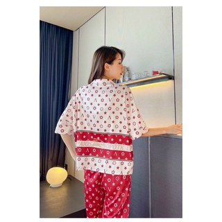 BỘ PYJAMA CỘC DÀI 030 L.V XINH