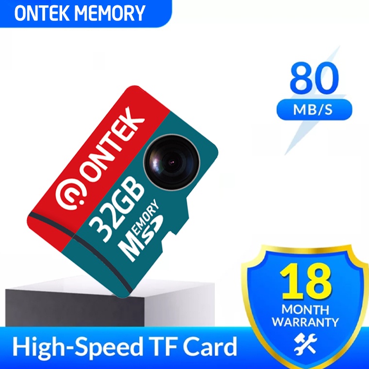 Thẻ Nhớ ONTEK 32GB U1 Micro SDHC Dùng Cho Camera Yoosee Hàng xịn