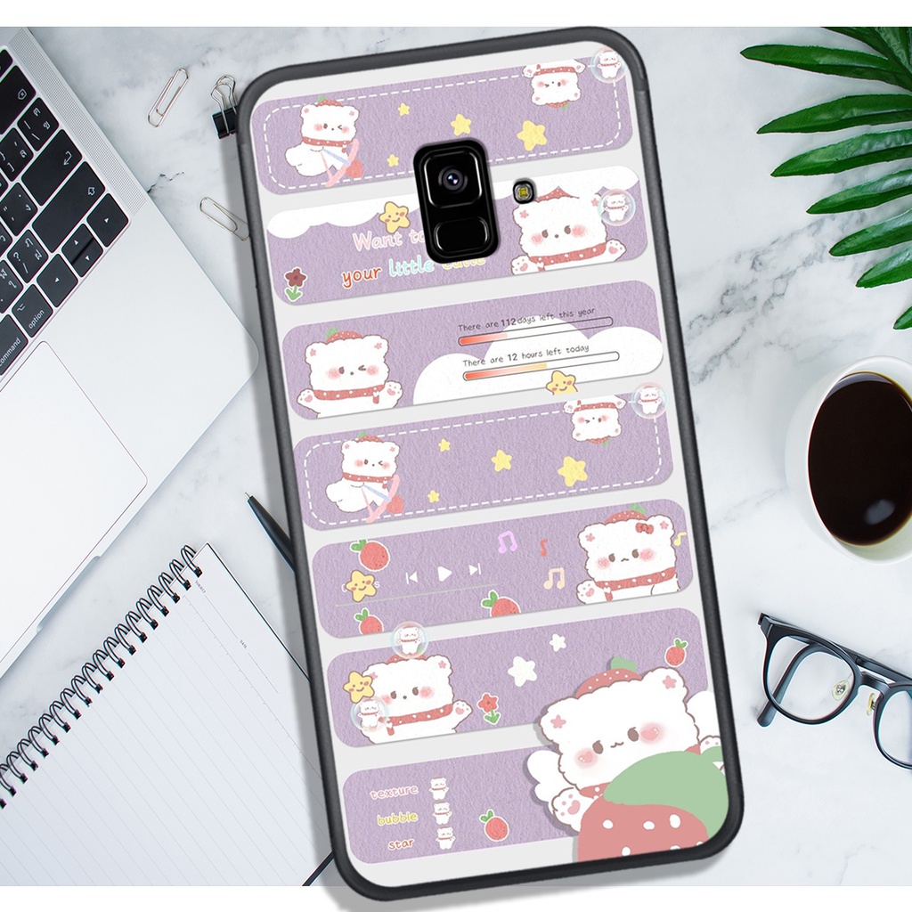 Ốp Lưng SAMSUNG A5/A8 2018 - A6 2018 - J6 2018 , In Hình Sinh Động, Dễ Thương, Màu Sắc Cá Tính.