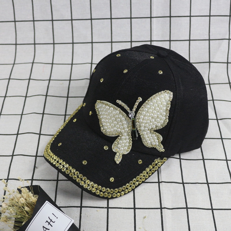 Korean fashion beaded cap