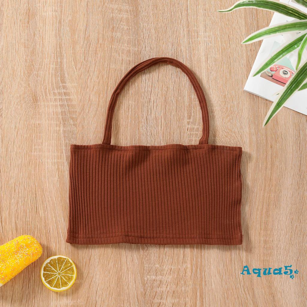 Bộ 2 món áo croptop không tay cổ yếm + chân váy ngắn xẻ tà màu trơn thời trang mùa hè cho bé gái 2-7 tuổi