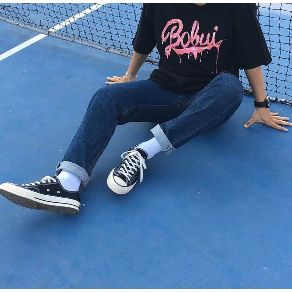 Áo thun bobui saigon sigrum chữ hồng có tag tay lỡ form rộng | Beway | BigBuy360 - bigbuy360.vn