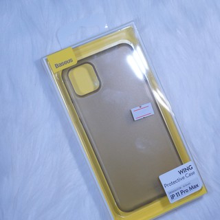 ỐP LƯNG BASEUS NHÁM MỜ SIÊU MỎNG CHỐNG VÂN TAY CHO IPHONE 11 PRO MAX 6.5