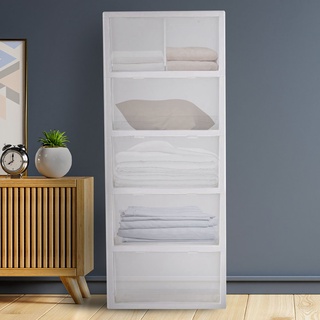 Mua HomeBase STACKO Tủ nhựa 5 tầng FINE Thái Lan R42.1xS35.8xC105.5cm màu trắng