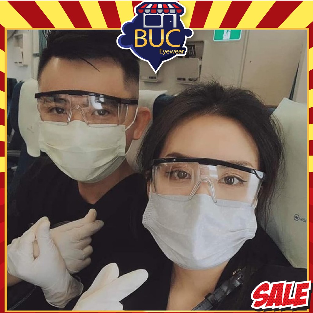 Kính bảo vệ mắt đi đường chống bụi BUCSHOP nam nữ