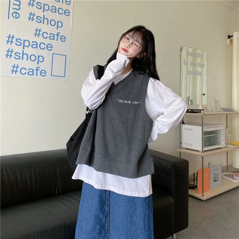 Áo ghi lê/Áo tay dài dáng rộng phong cách Hàn Quốc sành điệu (có bán lẻ và bán set)