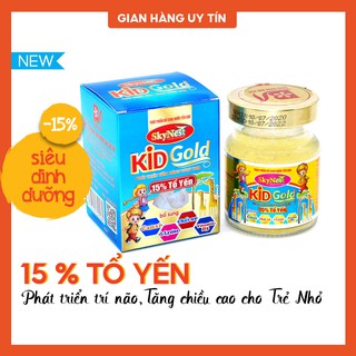 Nước yến sào dành cho trẻ em SkyNest Kid Gold 15% Tổ Yến - lọ 70ml