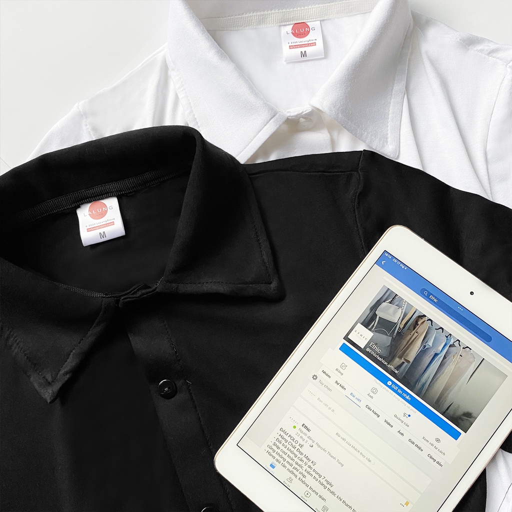 Đầm Polo Váy Xẻ Cúc Cho Nữ Sang Chảnh Hàn Quốc (ảnh thật) | BigBuy360 - bigbuy360.vn