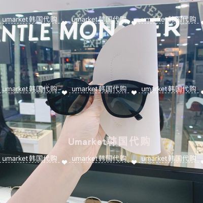 Trên đường [Lang] UM Hàn Quốc mua GM Kính râm gentle monster Kính râm với cùng một đoạn